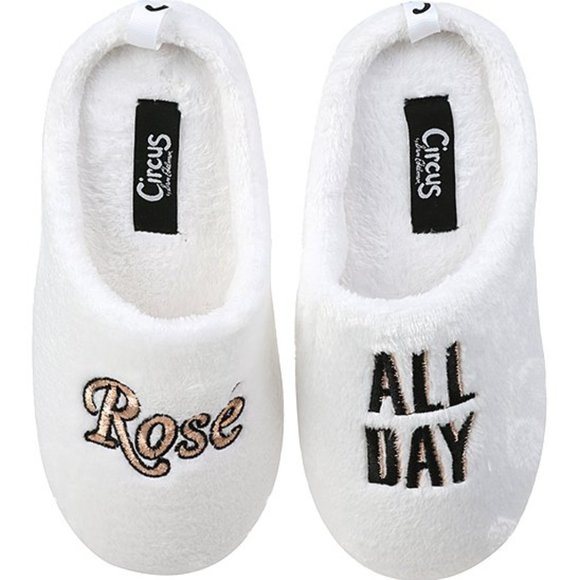 rose all day slippers